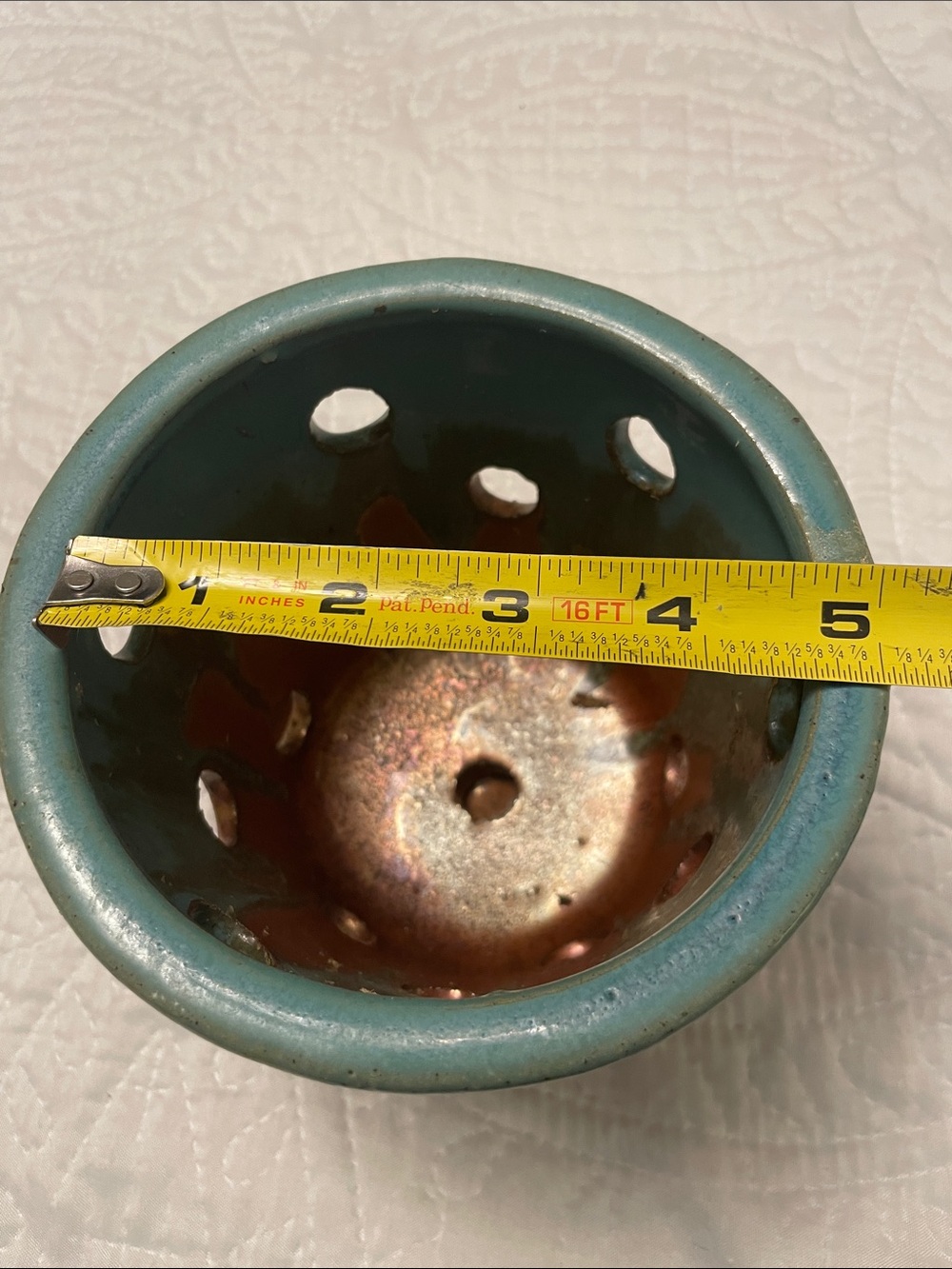 Allen + Roth Ceramic Planter Pot for Orchids or Succulents with Drainage Holes - Picture 7 of 11
